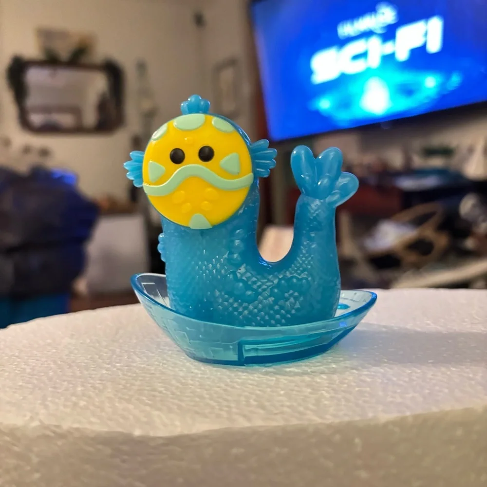 Blue and Yellow Fish Toy